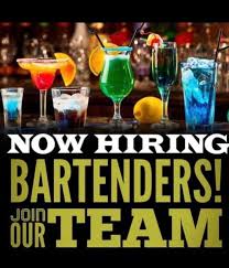 bartenders wanted